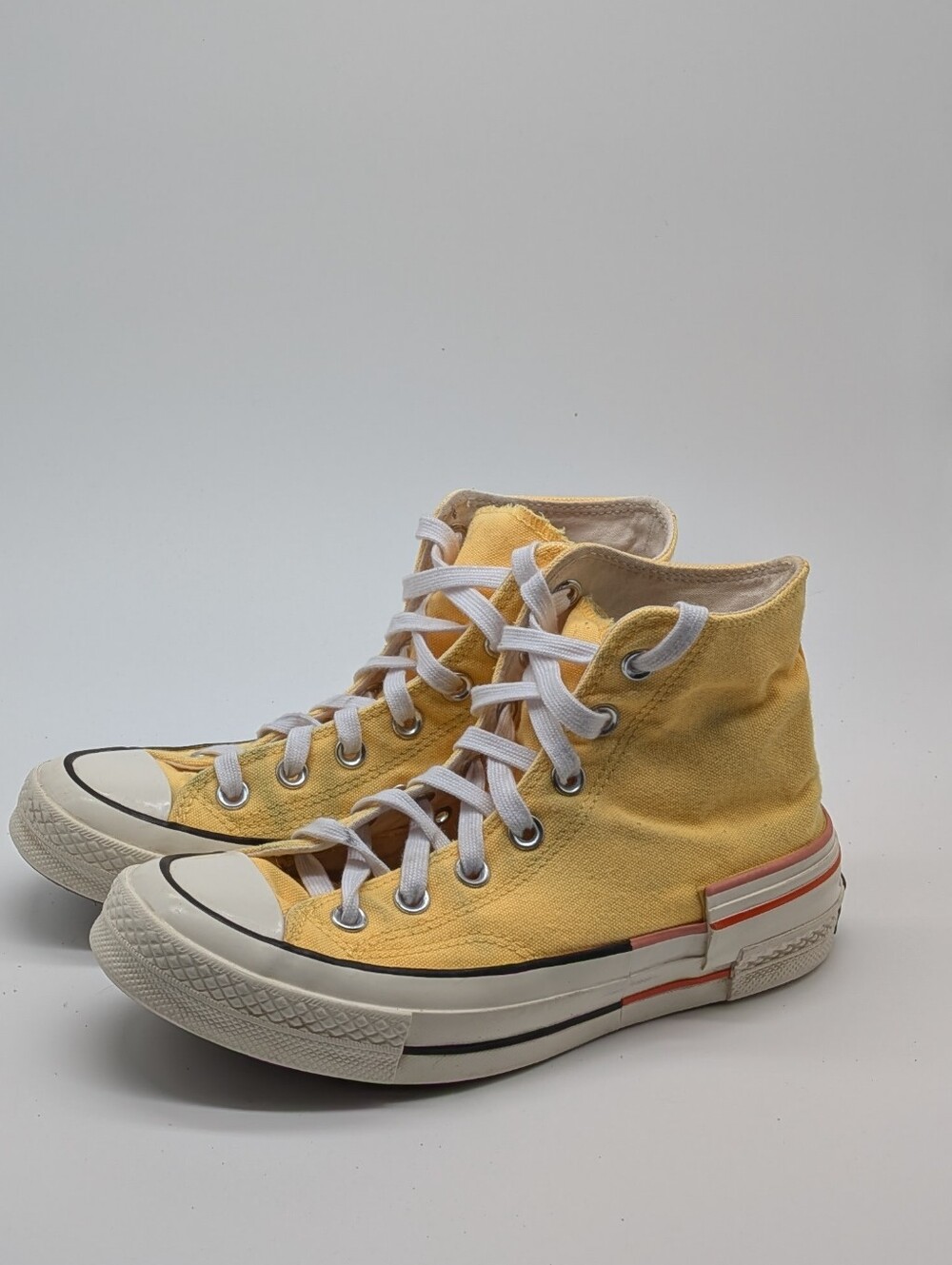 Converse Chuck 70 High Citron Pulse 570787C Women's Size 7 Yellow High Top Shoes - Picture 3 of 10
